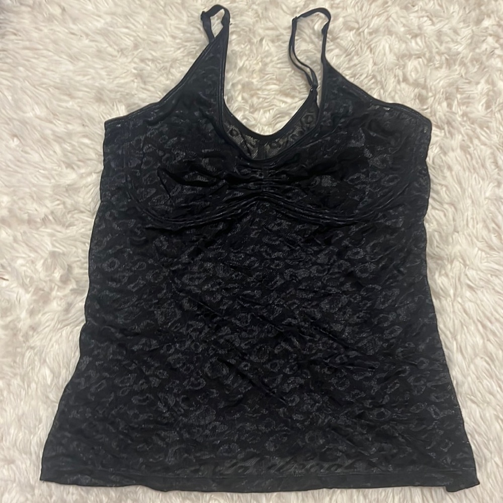 Black lace Ruby Ribbon intimate cami size 36